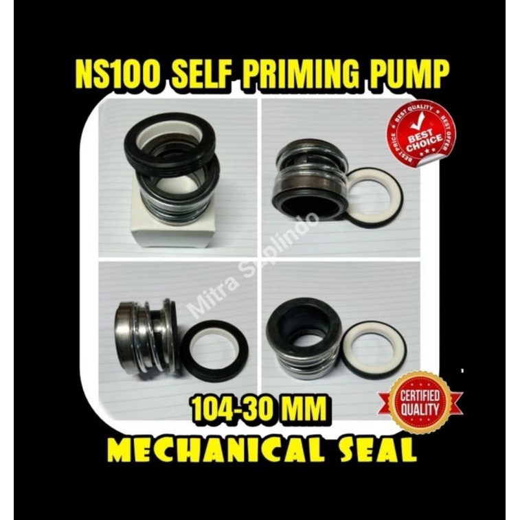 NS80-NS100 Mechanical seal No 104-30MM pompa pengairan