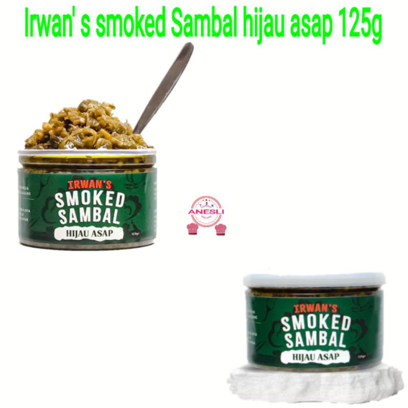 

Irwan's smoked sambal hijau asap