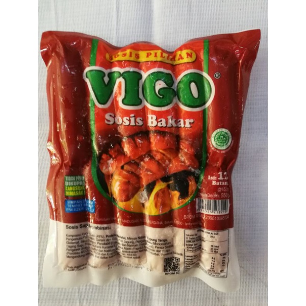

Vigo sosis bakar mini original 12s 500gr
