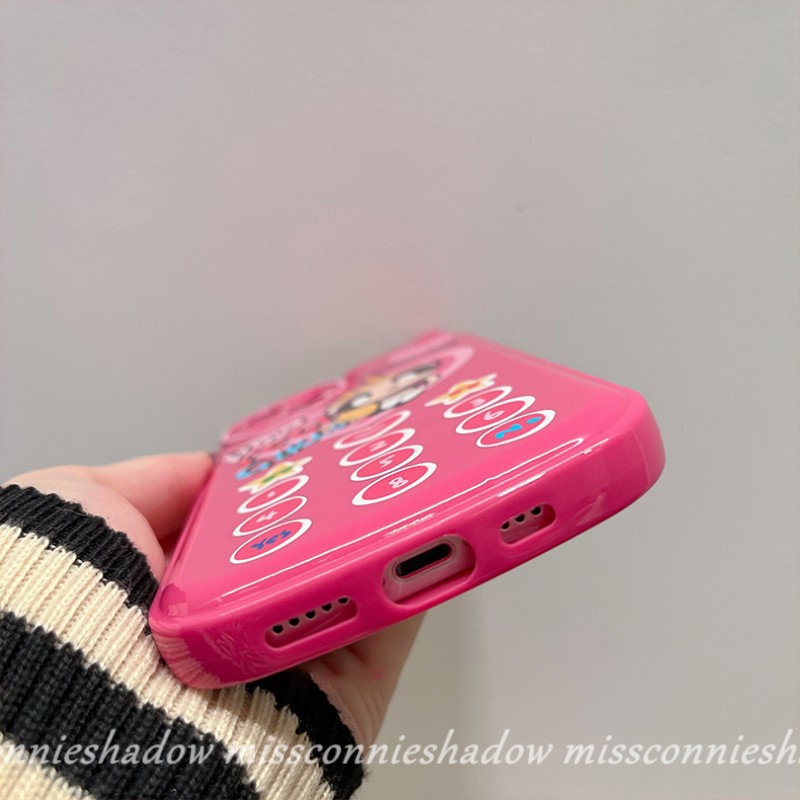 Soft Case Desain Kartun The Powerpuff Girls Heart Untuk iPhone 7 8 Plus 11 12 13 14 Pro MAX XR X XS MAX