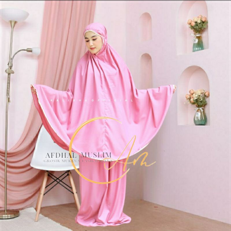 MUKENA DEWASA TRAVEL | MUKENA KATUN POLOS | MUKENA TRAVEL MURAH