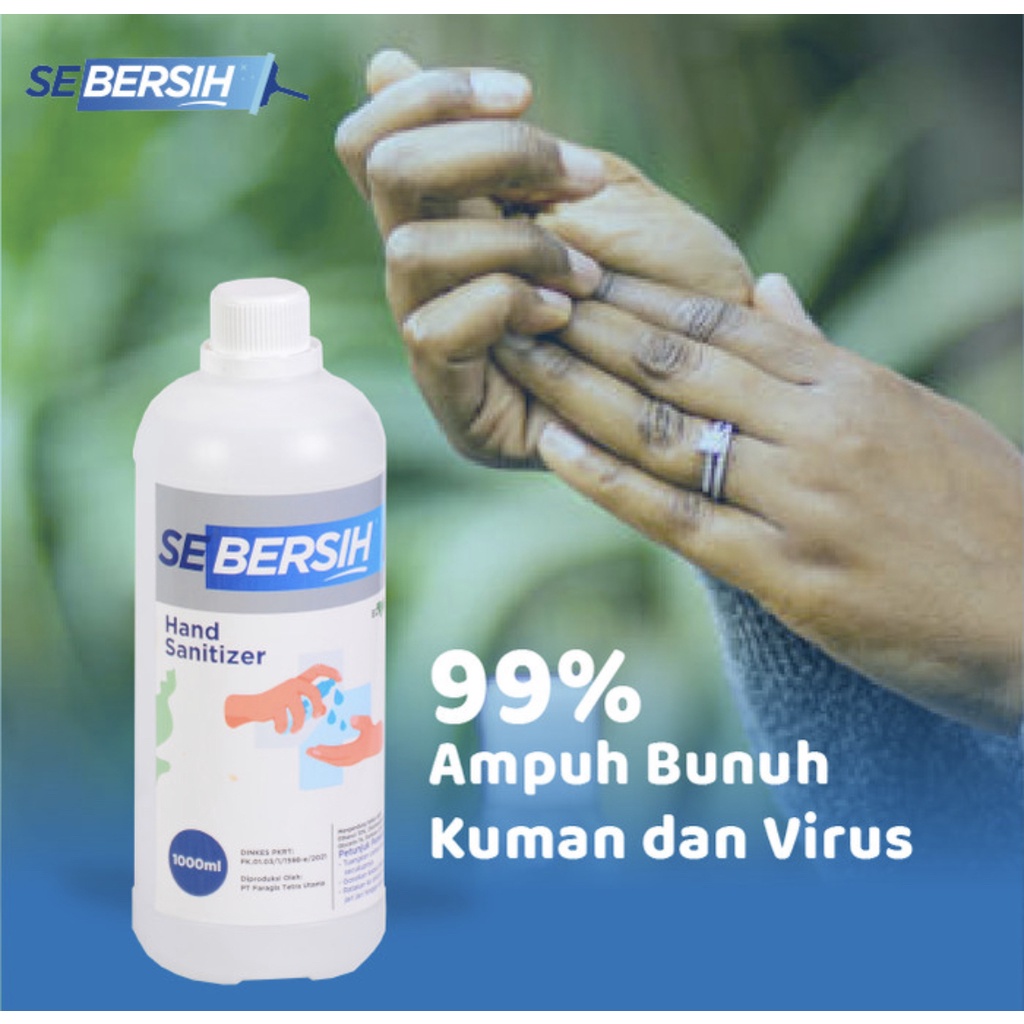 SEBERSIH Hand Sanitizer Izin Kemenkes RI
