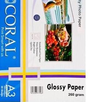 

KERTAS PHOTO PHOTO PAPER A3 260 GRAM GLOSSY PHOTO PAPER KERTAS FOTO