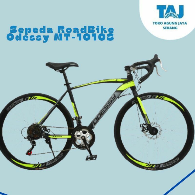 SEPEDA BICYCLE ODESSY Sepeda Balap Odessy Roadbike MT 1010S 700C Stel 14 Speed Rem Cakram