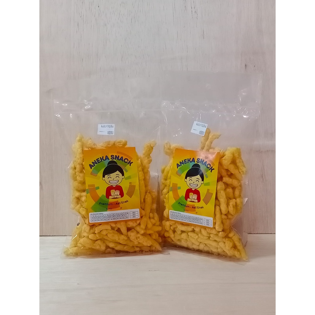 

[ SNACK ] - TWIST CORN BUMBU BBQ / GURIH ASIN / 100GR - ENAK !!!