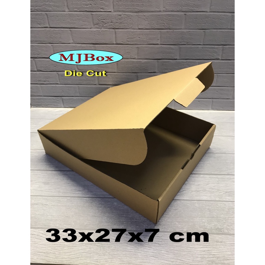 

Kardus Karton Uk, 33x27x7 cm...Die CuT Memanjang ke Belakang