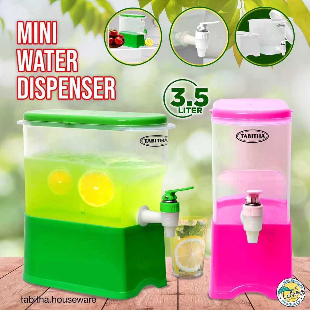 Water Tank Air Ketel Minum Dingin Dengan Keran Juice Termos Air Minum Dingin / Water Mini 3,5L Tabitha