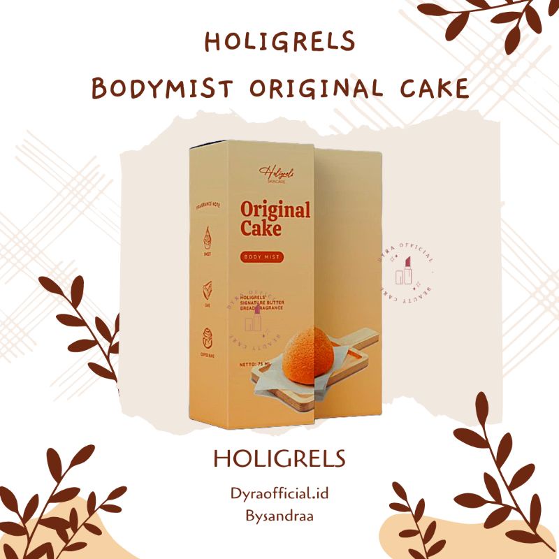 BODYMIST HOLIGRELS - Original Cake Bodymist by Holigrels