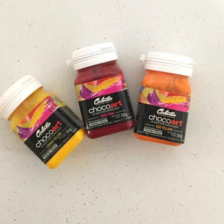 

⇩ Colatta choco art chocoart oilbase pewarna fondant/pewarna coklat ュ