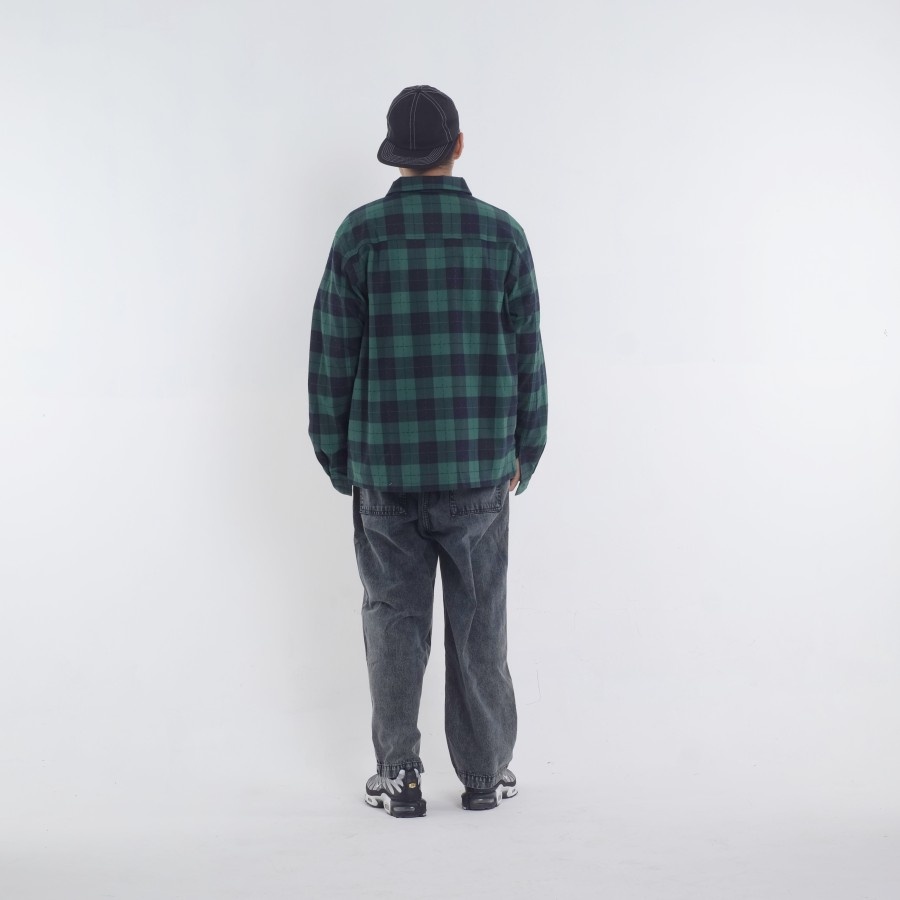 Superego Flannel Green by Isser James