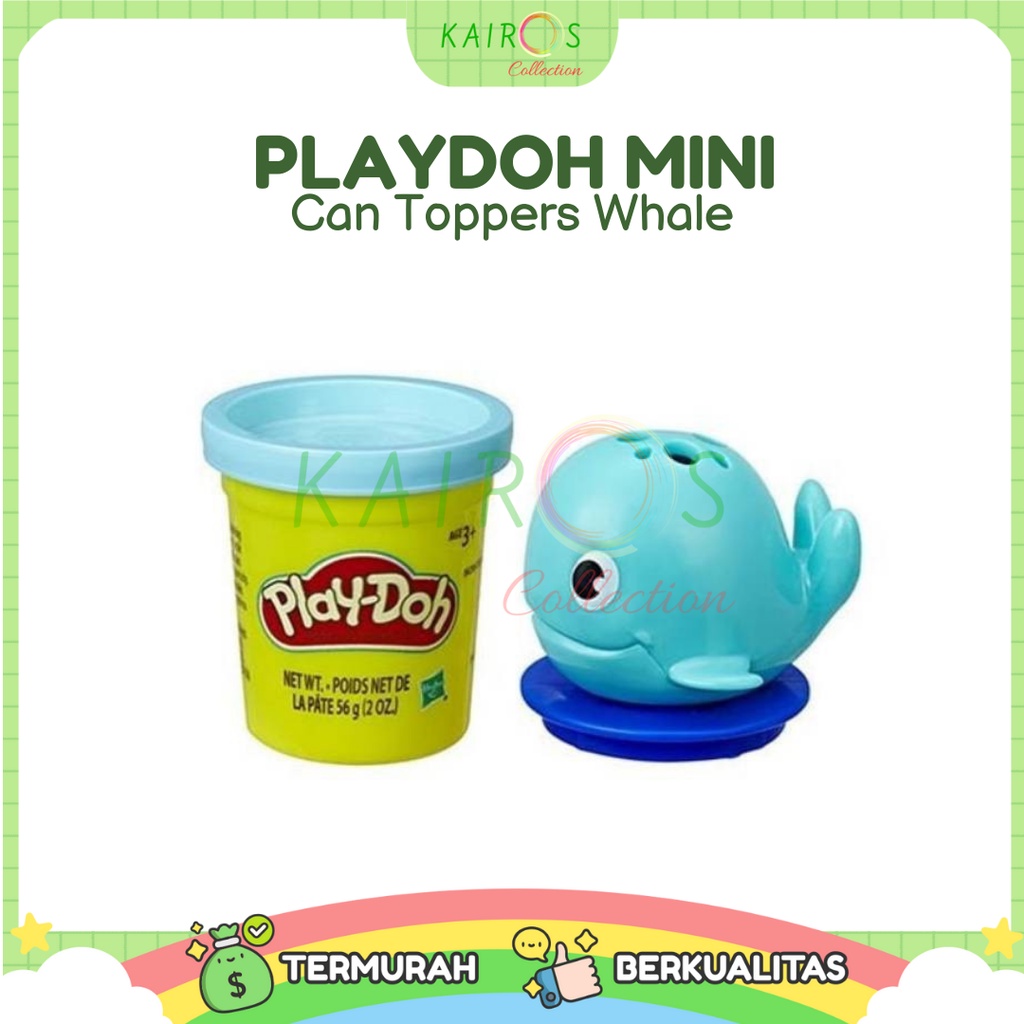 PlayDoh Mini Can Toppers Whale