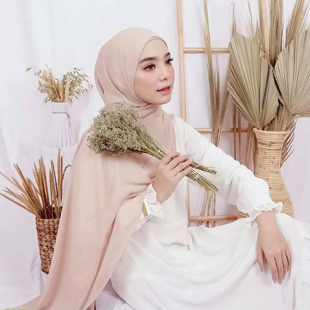 Hijab Pashmina Ceruty Babydoll