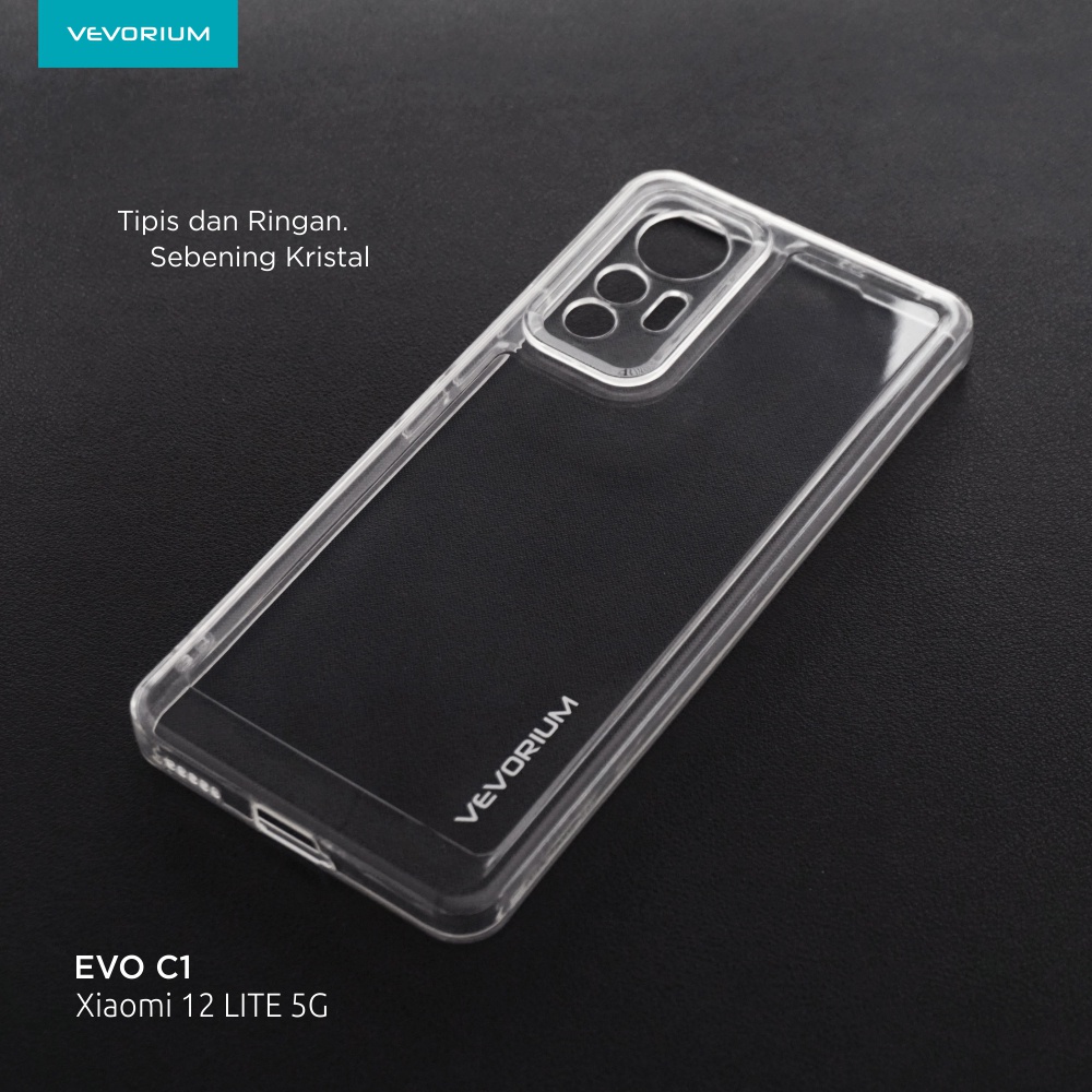 VEVORIUM EVO C1 Xiaomi 12 LITE 5G Clear Soft Case