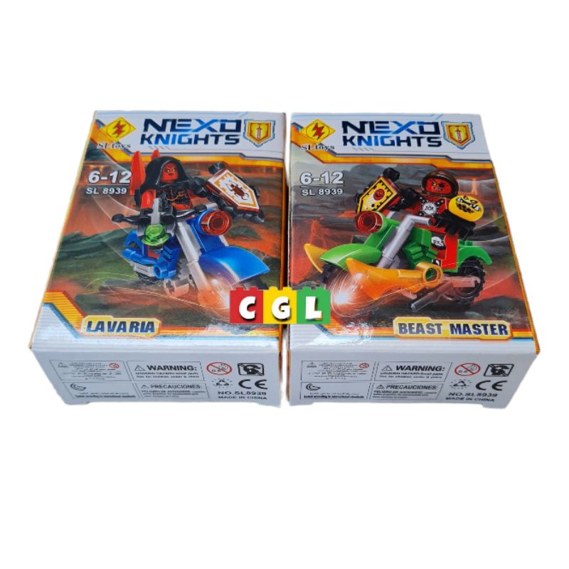 Brick Minifigure Nexo Knight Knights Bermotor