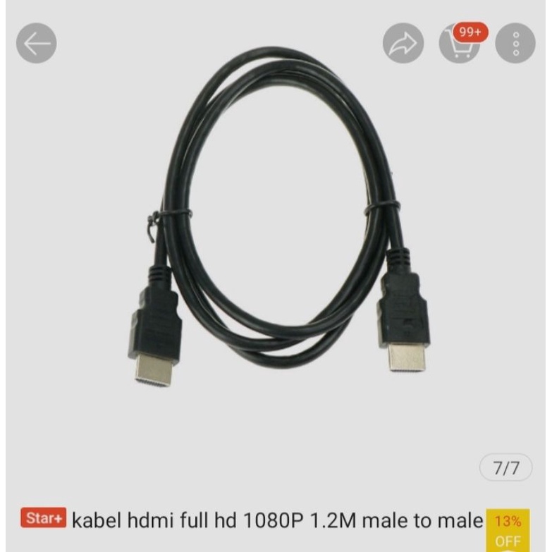 TERMURAH PROMO KABEL HDMI EVERCOSS EVERCROSS FULL HD 1080 1080P ORI CABLE HIGH DEFINITION SUPPORT SE
