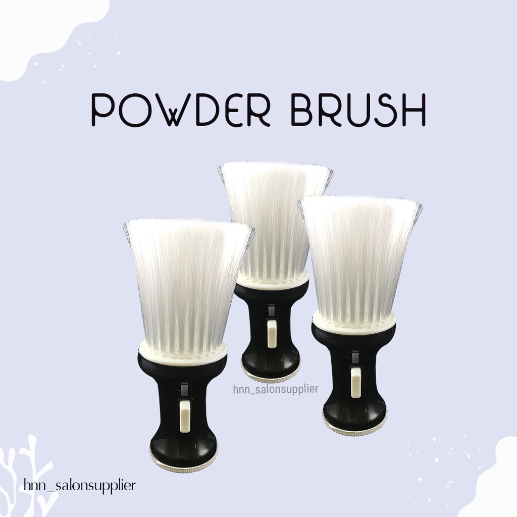 Sikat Barber Sikat Badan Powder Brush Barbershop Putih