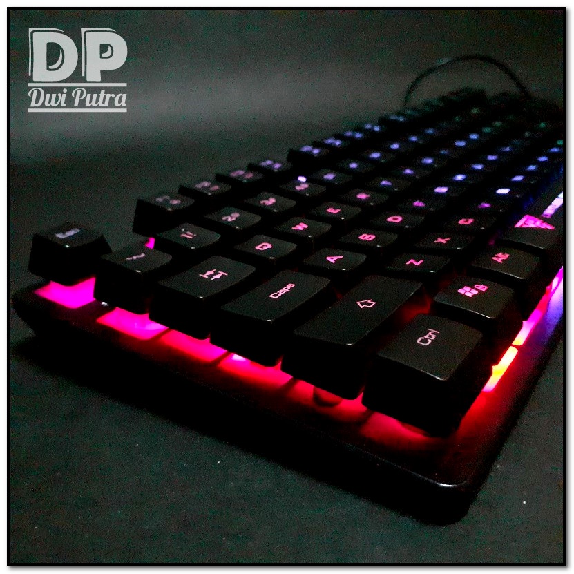 KEYBOARD VARRO PRIME ASSAULTRIFLE TKL COMBO TRIPLE GAMING USB LED // OFFICE MULTIMEDIA // LAPTOP PC KOMPUTER ANDROID