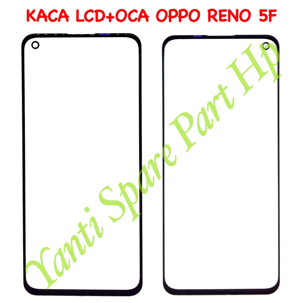 Kaca Lcd Plus Oca Oppo Reno 5F Original Terlaris New