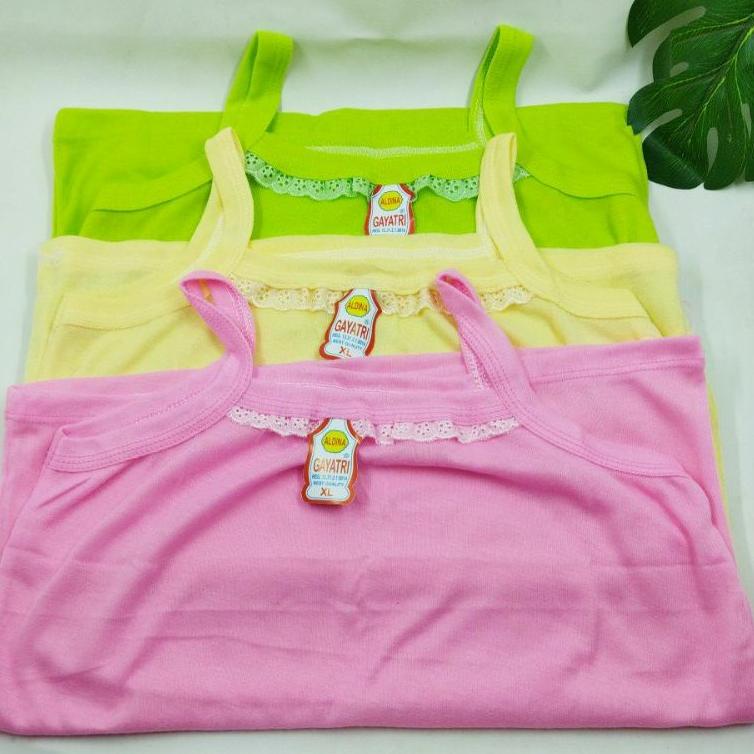 ⇦ Kaos dalam tanktop anak /remaja /dewasa SMP SMA REMAJA kaos renda warna ㍿