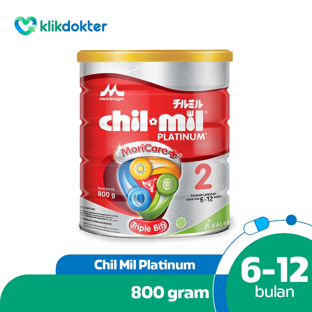 Morinaga Chil Mil Platinum Moricare+ 800gr