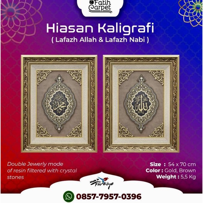 

Kaligrafi Turki 54x70 - 152