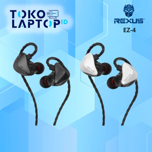 Rexus EZ4 / EZ-4 Wired Earphone With Mic