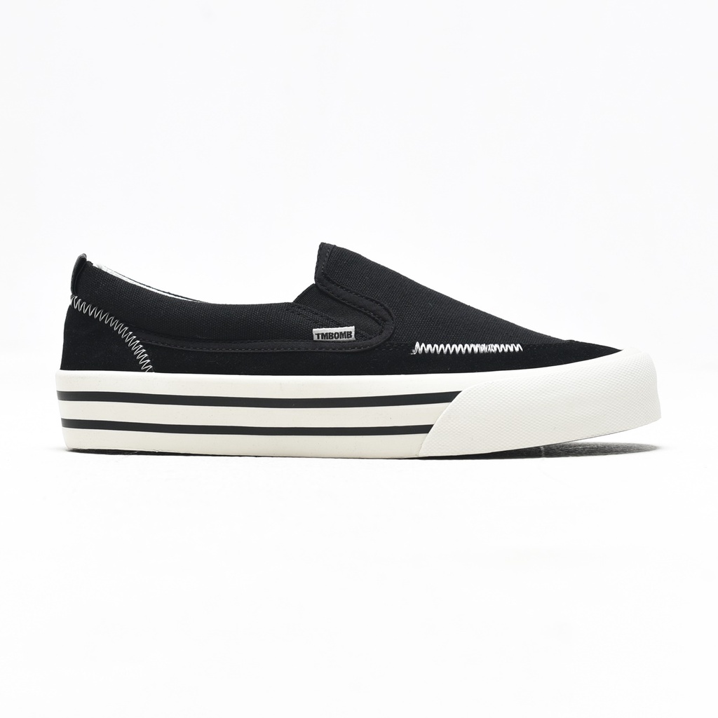 SEPATU TIMEBOMB | SEPATU SLIP ON |  PREDATOR BW STRIPE