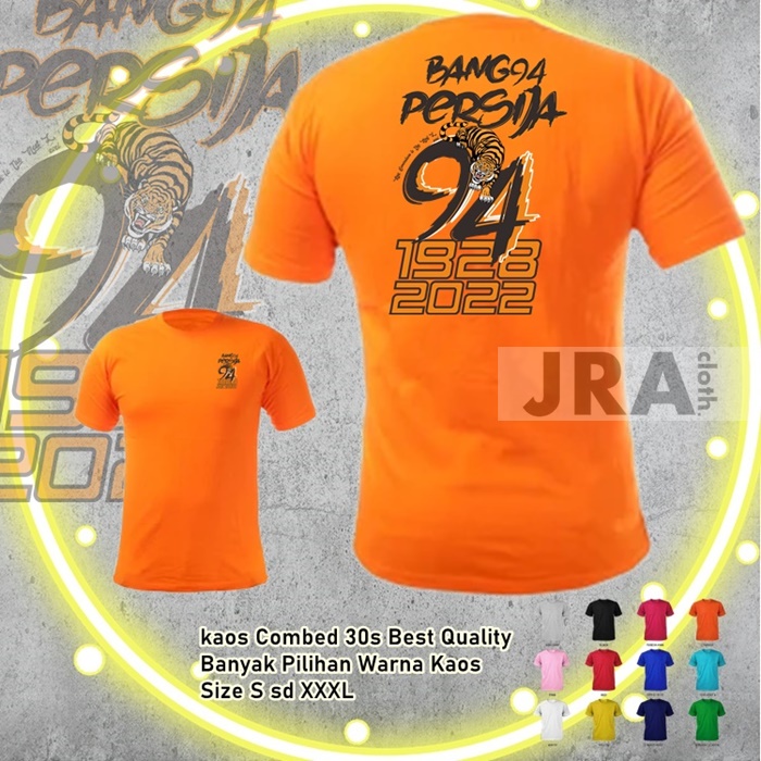 KAOS SHIRT BAJU BANGGA PERSIJA JAKARTA 94 TAHUN ANNIVERSAY