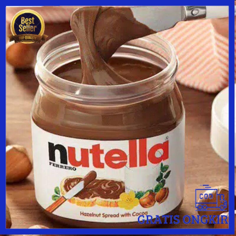 

NUTELLA CHOCOLATTE HAZELNUT SPREADY KEMASAN 200GRAM -Terlengkap-Termurah-Berkualitas