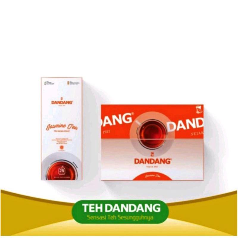 

TEH CELUP DANDANG JASMINE TEA KOTAK 25 X 2 GR
