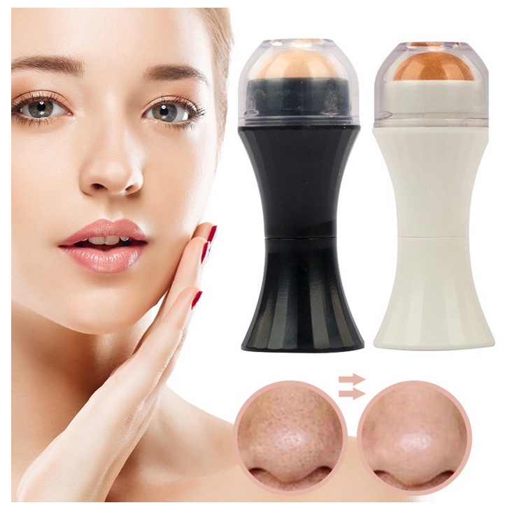 A253-A255 OIL CONTROL ROLLER minyak kertas wajah perawatan kecantikan berminyak make up kering rolling stone batu facial face absorbent pores remove pore oily menghilangkan menyerap penyerap