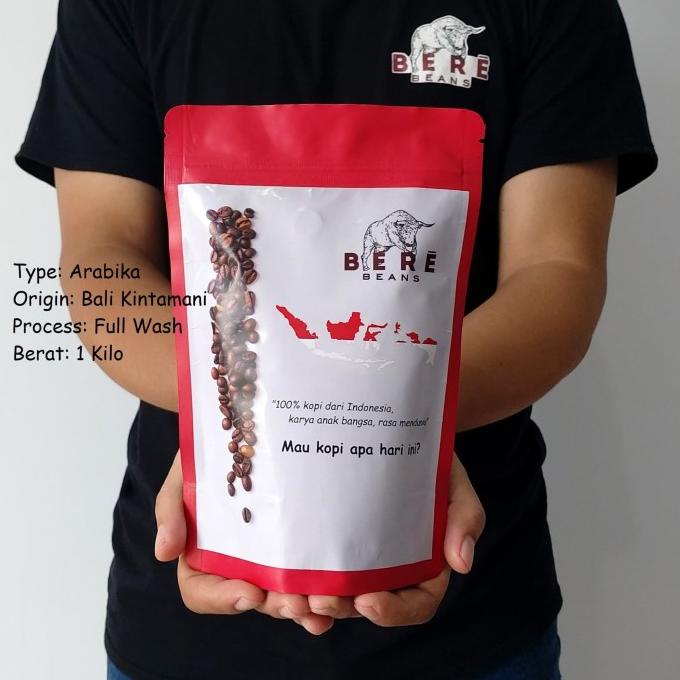 

Kopi Arabika Bali Kintamani 1 KILO 1KG Bubuk Biji Coffee Bean Beans KG