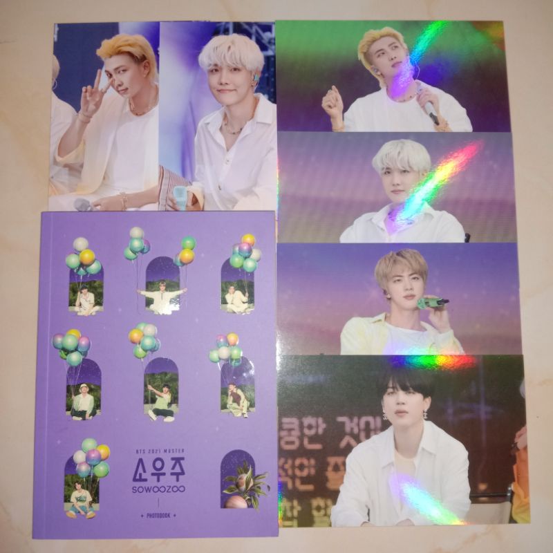 [READY] BTS Sowoozoo Hologram Postcard Photoset Photobook