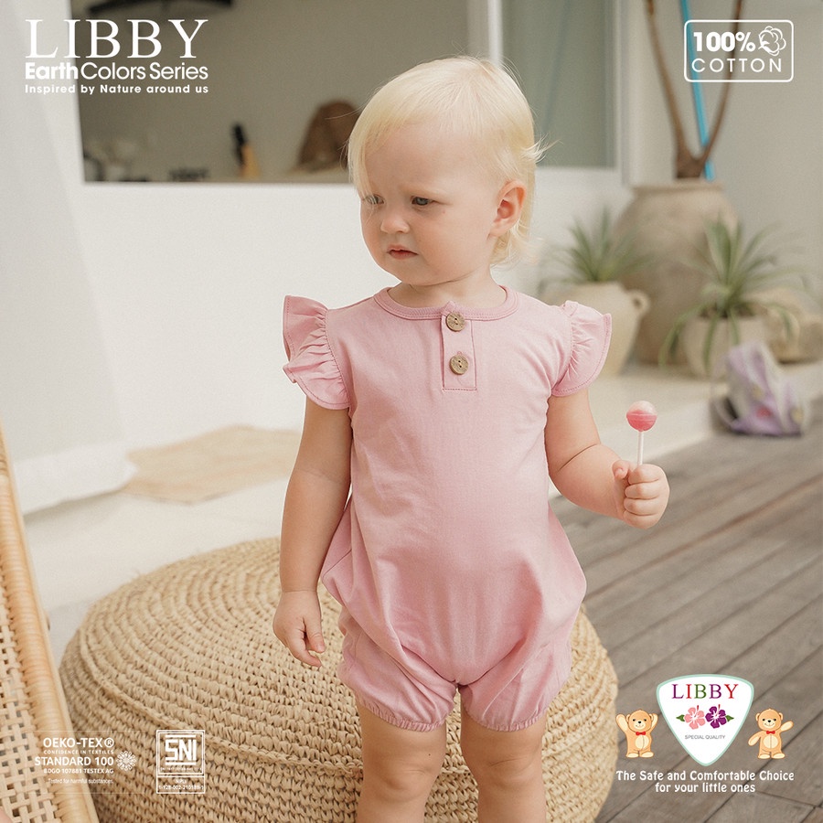 LIBBY Earth Colour New Ivy Jumper Ruffle
