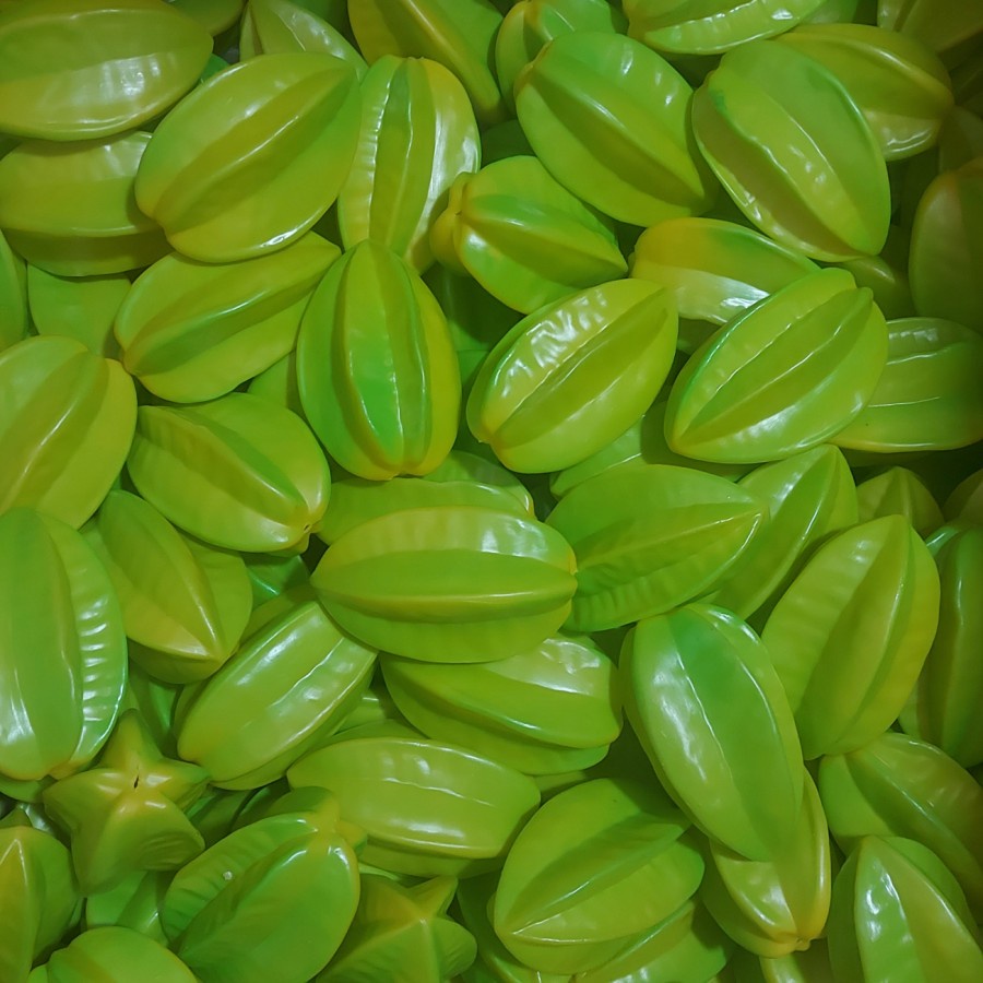 belimbing pajangan star fruits hiasan meja dapur buah hias artifisial belimbing hias