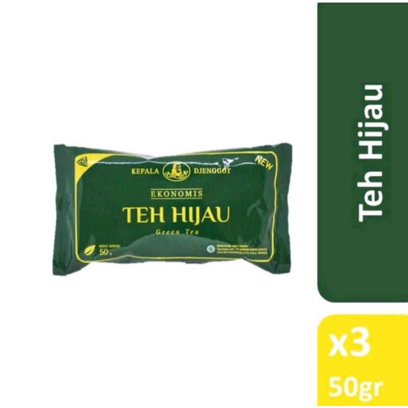 

Teh Hijau Kepala Djenggot Sachet 50gr x 3pcs