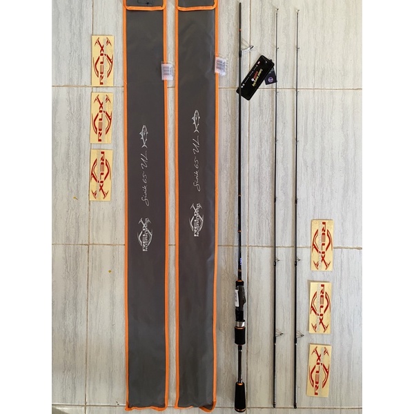 Joran Sisik 1-4 LB 6'5 UL Relix Nusantara (Free Top Section)