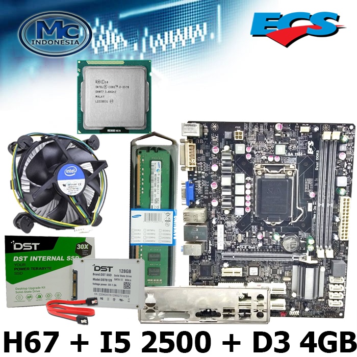 MAINBOARD MOBO H67 ONBOARD LGA 1155