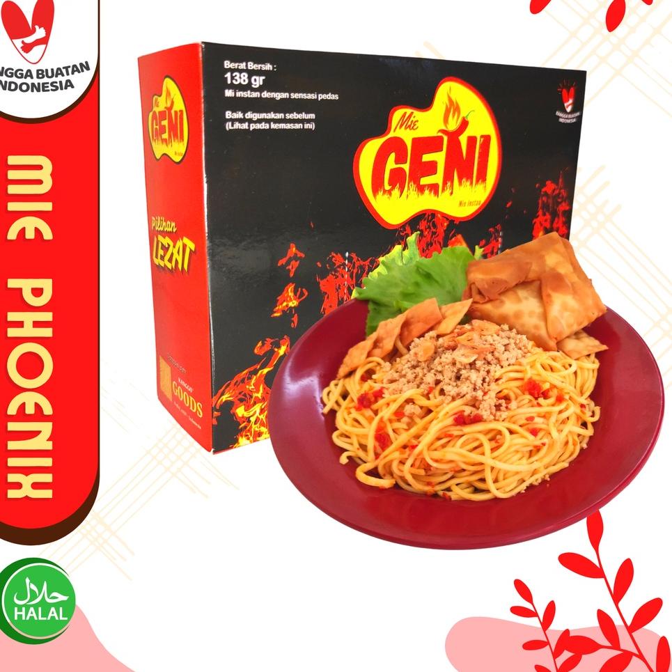 げ MIE GENI Phoenix Instan - Mie Alus / Mie Setan / Mie Gacoan / Mie Pedas COD12
