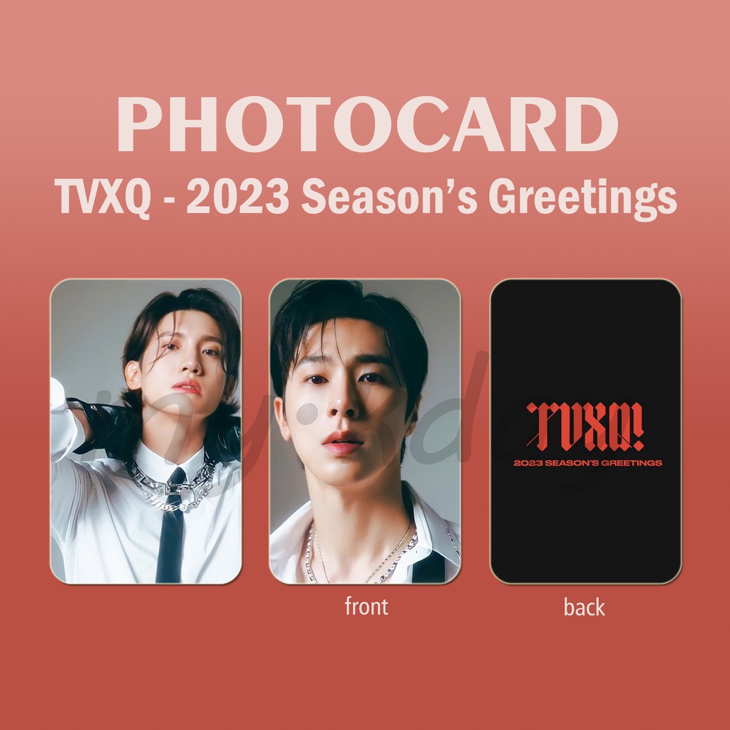 PC-1078, Unofficial Photocard TVXQ 2023 Season's Greetings 2 sisi