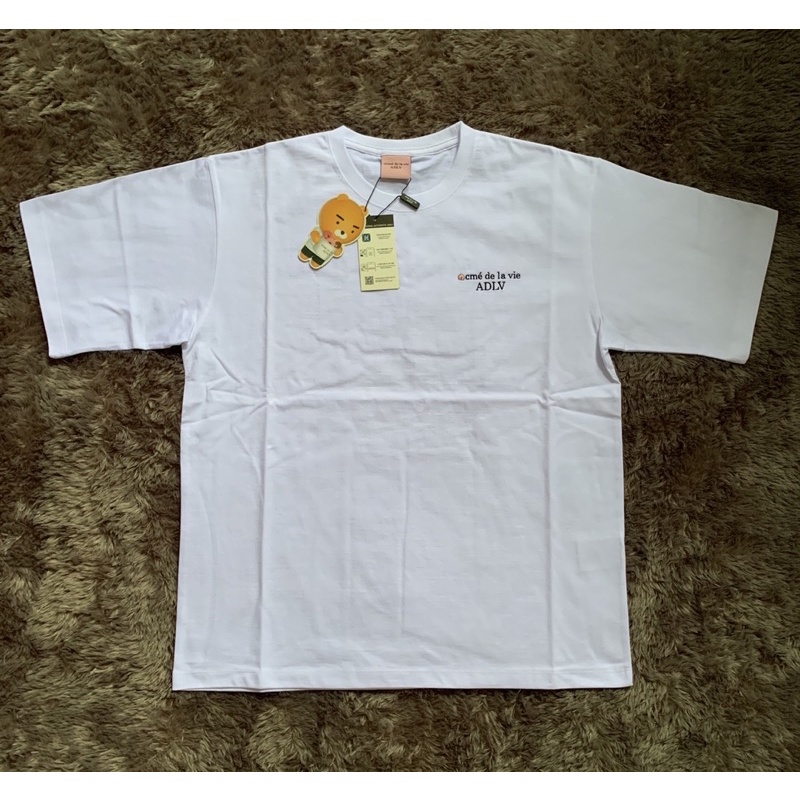 Jual Kakao X Adlv Signature Logo Apeach Short Sleeve T Shirt White Shopee Indonesia 2176