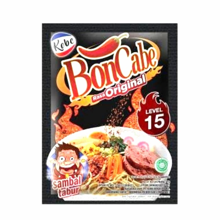 

Boncabe kobe 4.5 gram isi 12 sachet level 15