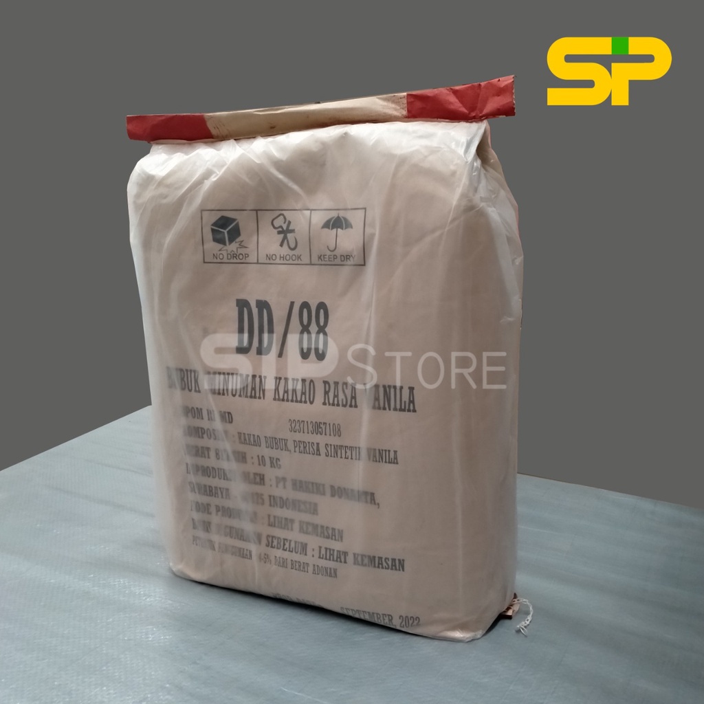 HAKIKI Cokelat Bubuk DD 88 Natural / Cocoa Powder / Coklat Bubuk Pahit Aroma Vanilla (TAWAR) @10kg