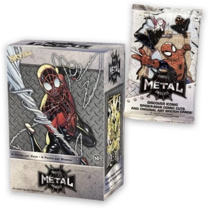 2021 UD MARVEL METAL UNIVERSE BLASTER