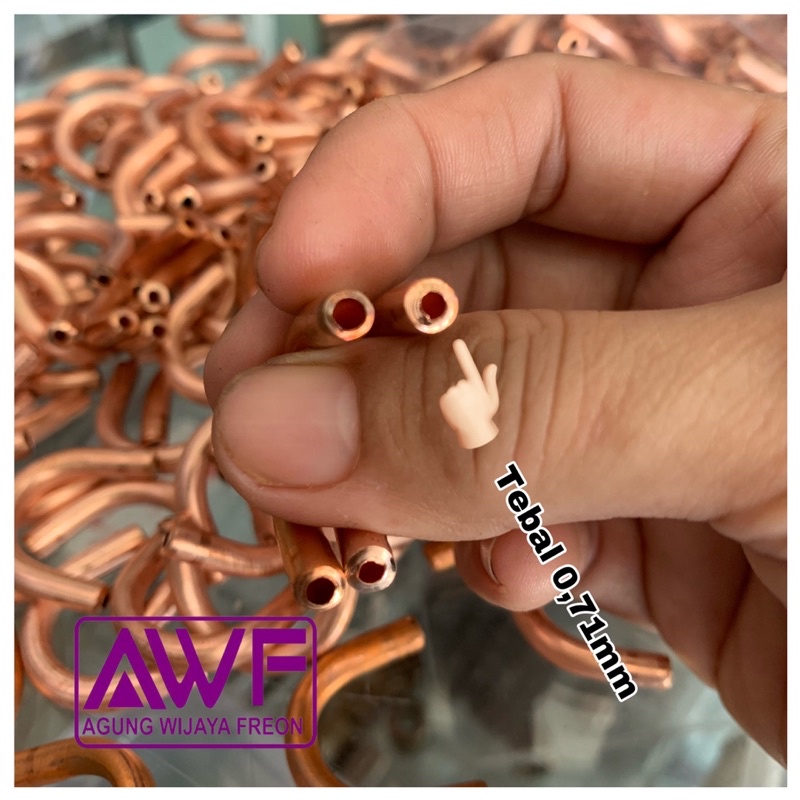 Uben AC 3/16 U bend Polos TEBAL