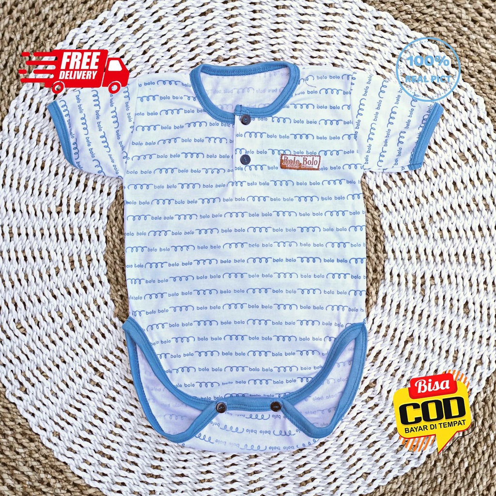 SALE 7.7 Serian Biru - 3 pcs Jumper Bayi BLUE SEA SERIES 0 sd 6 Bulan merk SNI Bolo - Bolo / Baju Bayi Jumper Serian Biru