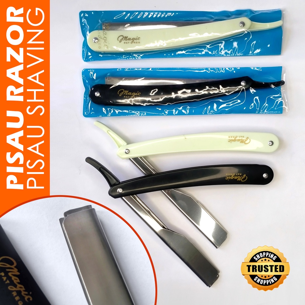 MI RAZOR PLASTIC Pisau Shaving Pisau Cukur Rambut Artline Razor Barbershop