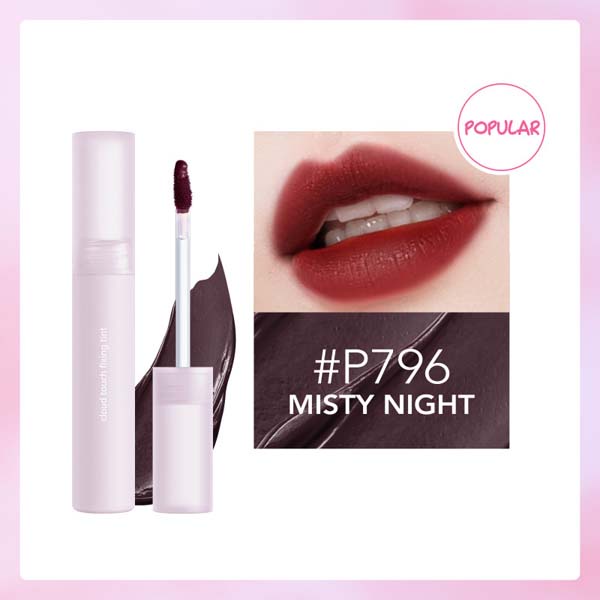 [WARNA TAHAN LAMA | MELEMBABKAN] [BPOM] YOU Cloud Touch Fixing Lip Tint | Soft Velvet Finish Lip Stain | Korean Style Lipstik Bibir |