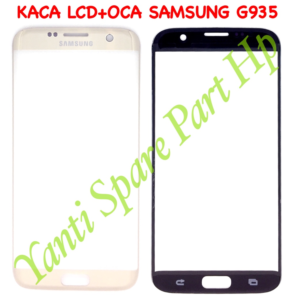 Kaca Lcd Plus Oca Samsung S7 EDGE G935 Original Terlaris New