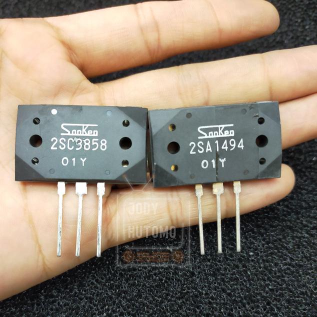 Transistor Final SANKEN ORIGINAL 2SC3858 2SA1494 01Y TR Sanken Ori